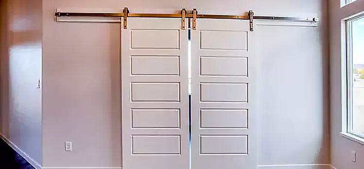 Glass Barn Door with Installation Hardware Kit Buena Park